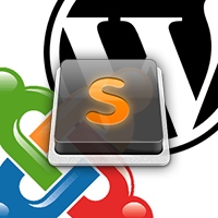 Sublime Text, Wordpress, Joomla CMS