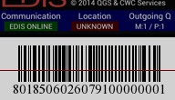 EDIS barcode